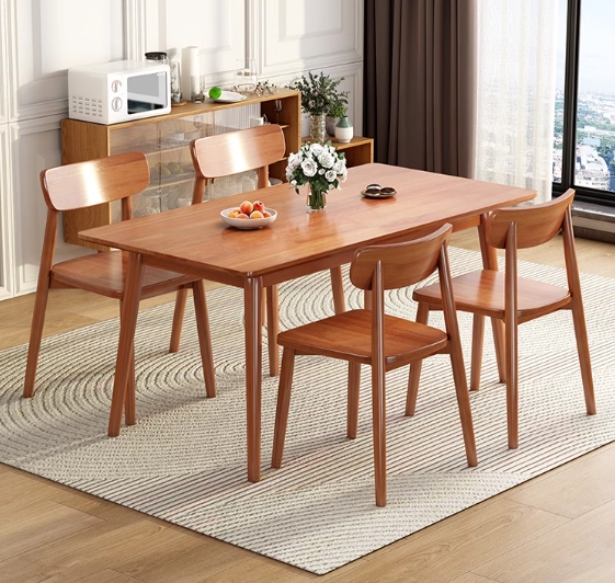 Nordic Solid Wood Dining Table